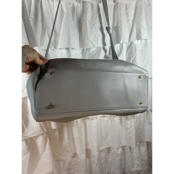 Neely and Chloe x Anthropologie $428 The Weekender Bag Gray Carryall *spot* - Picture 7 of 14